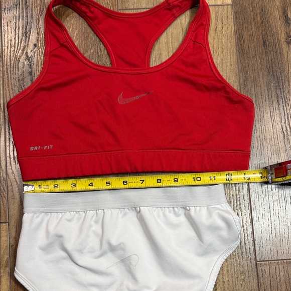 Nike Red and White Sports Bras - Picture 5 of 5